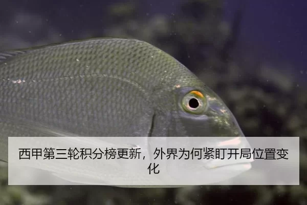 西甲第三轮积分榜更新，外界为何紧盯开局位置变化